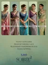 Soiree Vol 2 By Sethnic Velvet Satin Embroidery Work Saree